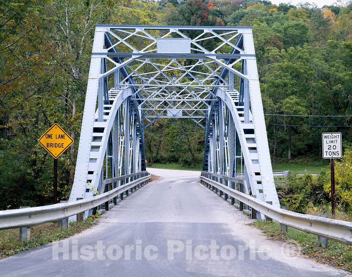 The Appalachian Trail Photo - Blue Bridge