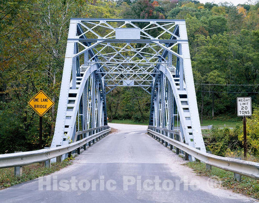 The Appalachian Trail Photo - Blue Bridge