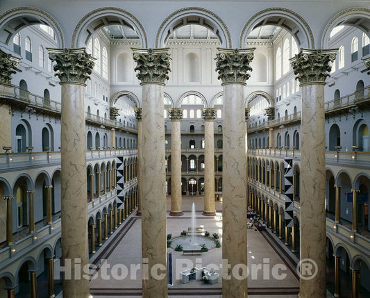 Washington, D.C. Photo - National Building Museum Atrium, Washington, D.C.