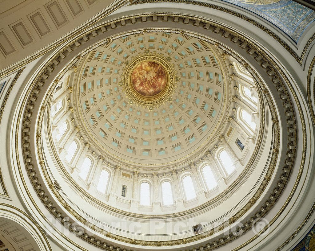 Madison, WI Photo - Inside Wisconsin's Capitol Dome, Madison, Wisconsin