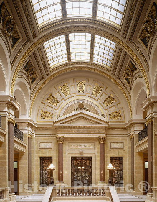 Madison, WI Photo - Grand Hall of The Wisconsin Capitol, Madison, Wisconsin