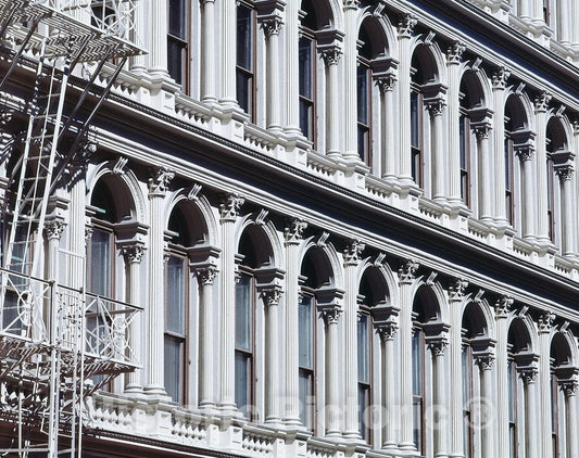 New York, NY Photo - Haughwout Building Detail, New York, New York