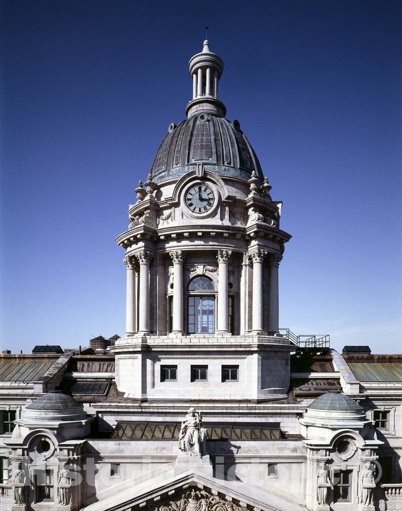 New York, NY Photo - Police headquarters building, New York, New York