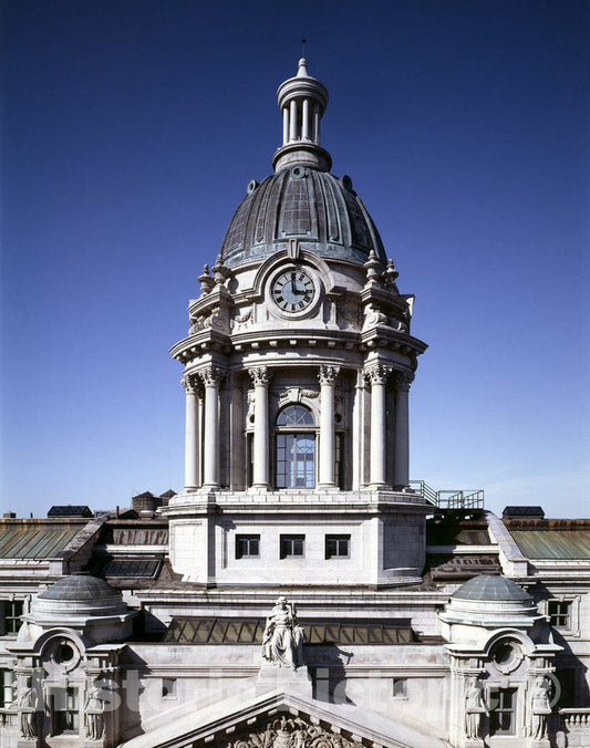 New York, NY Photo - Police headquarters building, New York, New York