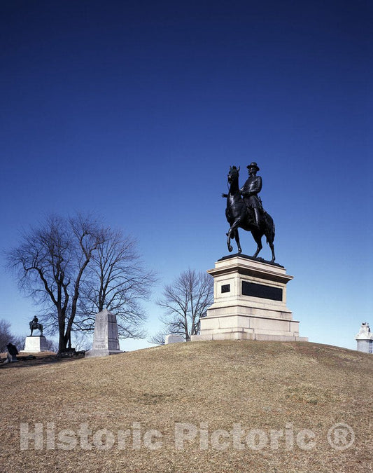 Gettysburg, PA Photo - Hancock Monument at Gettysburg National Military Park, Gettysburg, PA