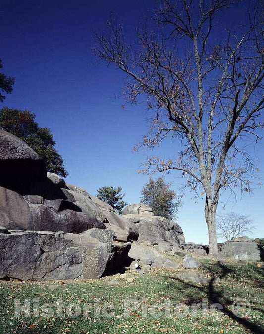 Photo - Devil's Den, Gettysburg National Military Park, Gettysburg, Pennsylavnia- Fine Art Photo Reporduction