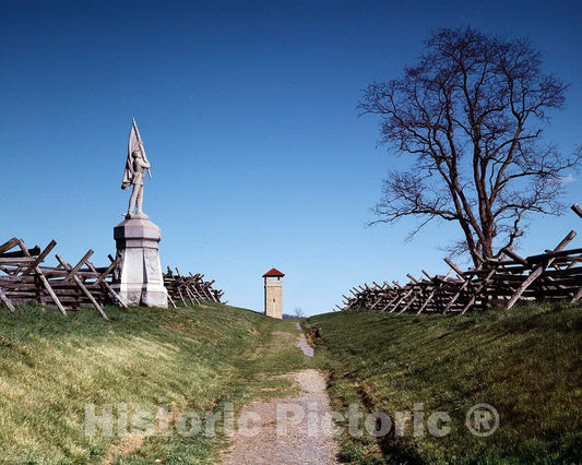 Photo - Bloody Lane, Antietam Battlefield, Near Sharpsburg, Maryland- Fine Art Photo Reporduction