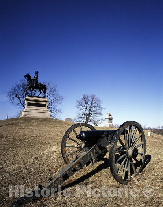 Gettysburg, PA Photo - Hancock Monument at Gettysburg National Military Park-