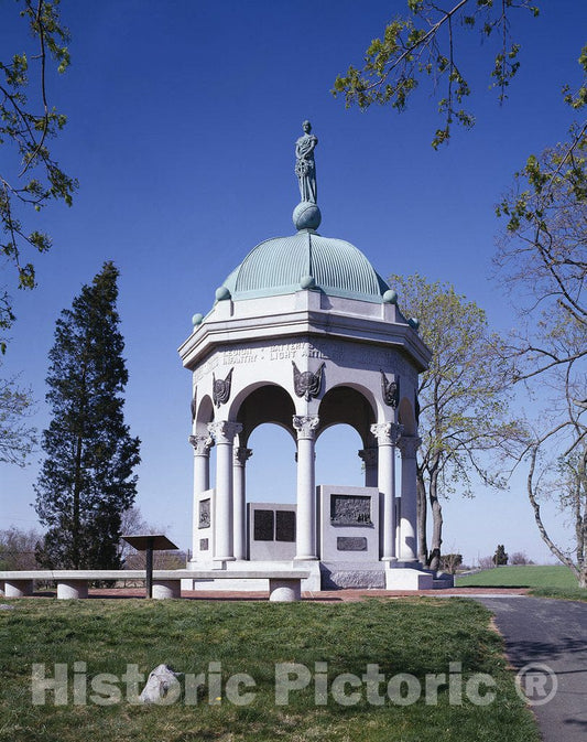 Sharpsburg, MD Photo - Maryland State Monument, Antietam Battlefield, Near Sharpsburg, Maryland