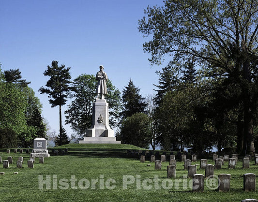 Sharpsburg, MD Photo - Private Soldier Monument, Antietam Battlefield, Near Sharpsburg, Maryland