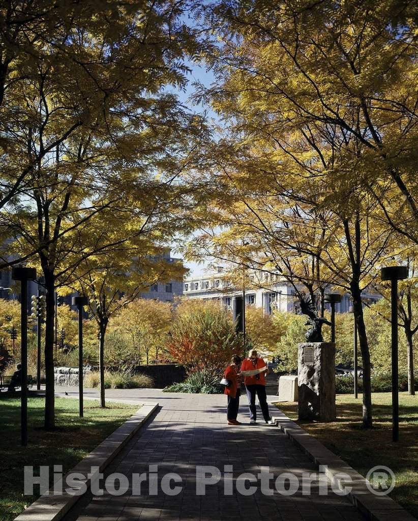 Photo - Pershing Park on Pennsylvania Avenue, N.W, Washington, D.C.- Fine Art Photo Reporduction