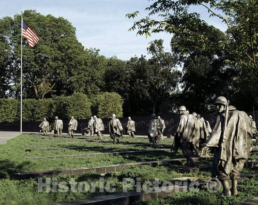 Washington, D.C. Photo - Korean War Veterans Memorial, Washington, D.C.