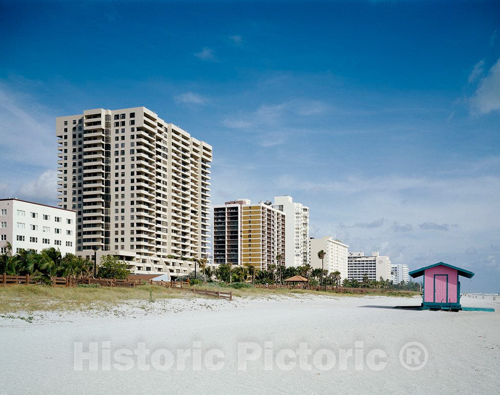 Photo - Condo Parade, Miami Beach, Florida- Fine Art Photo Reporduction