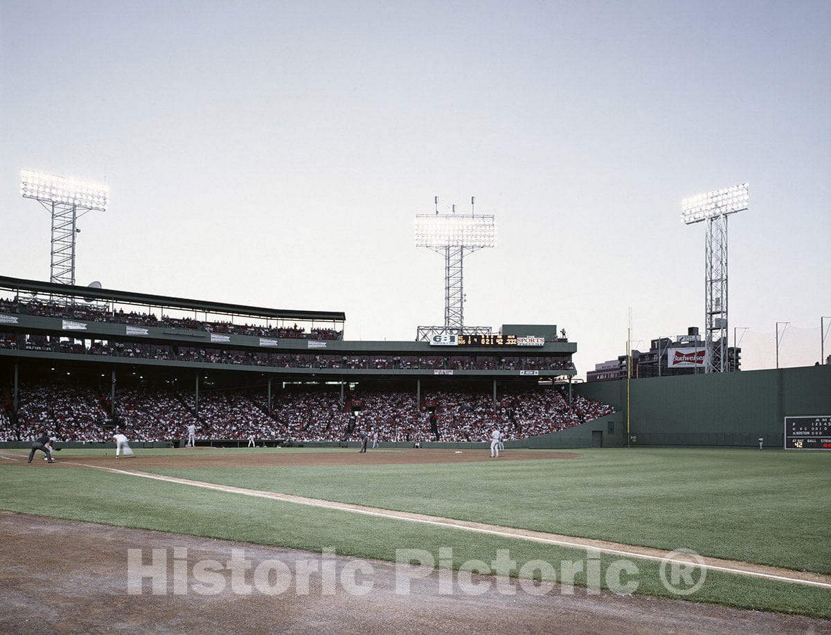 Boston, MA Photo - Fenway Park and The 'Green Monster,' Boston, Massachusetts-