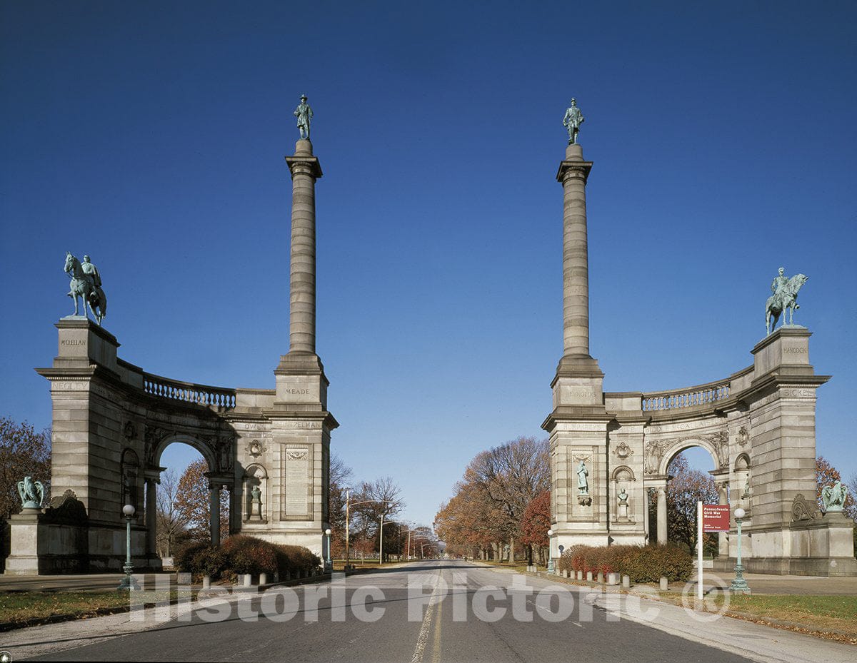 Philadelphia, PA Photo - Smith Civil War Memorial, Fairmount Park-
