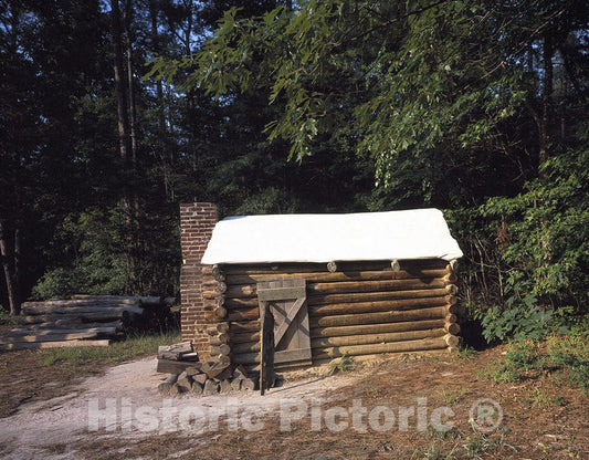 Petersburg, VA Photo - Soldiers' Hut, Petersburg Battlefield, Virginia