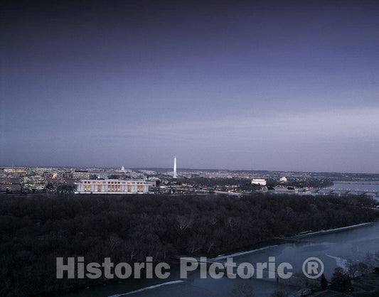 Washington, D.C. Photo - Dusk View of Washington, D.C.