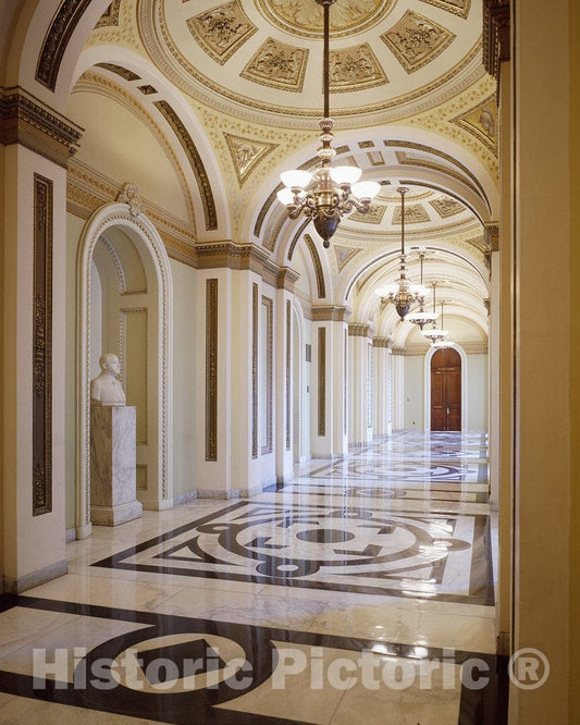 Washington, D.C. Photo - Hall in The U.S. Capitol, Washington, D.C.