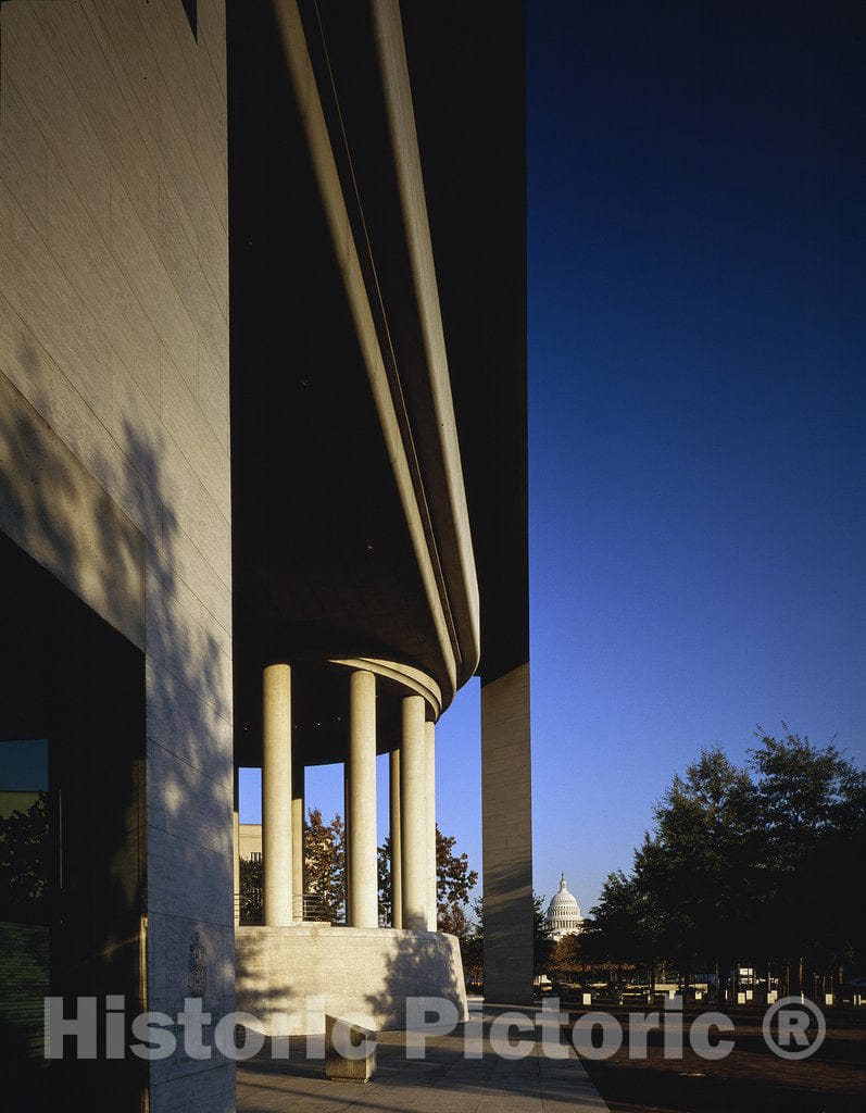 Washington, D.C. Photo - Embassy of Canada Looking Towards The U.S. Capitol in Washington, D.C.