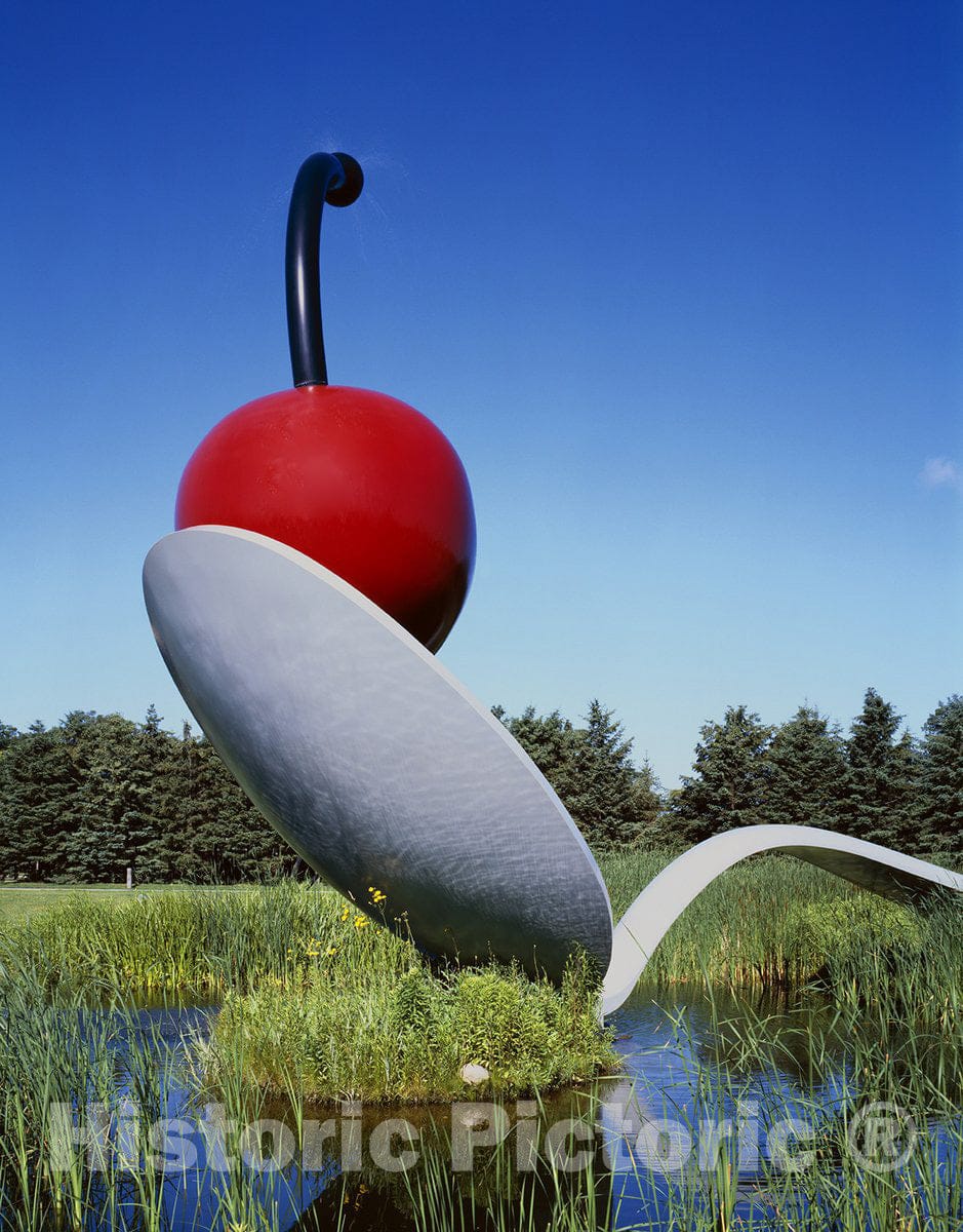 Minneapolis, MN Photo - Spoonbridge and cherry art at the Walker Art Center-