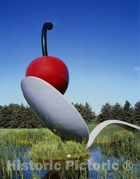 Minneapolis, MN Photo - Spoonbridge and cherry art at the Walker Art Center-