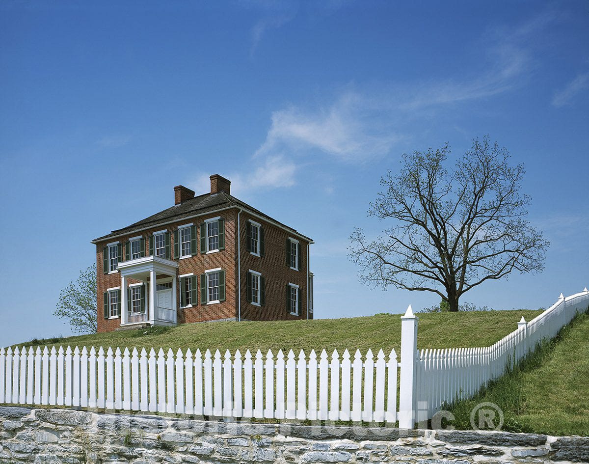 Sharpsburg, MD Photo - Pry House, Union Headquarters at Battle of Antietam-