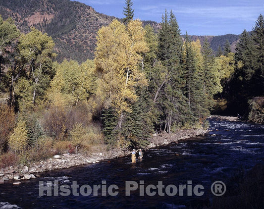 Crystal River, CO Photo - Trout Fishing in Colorado's Rushing Crystal River