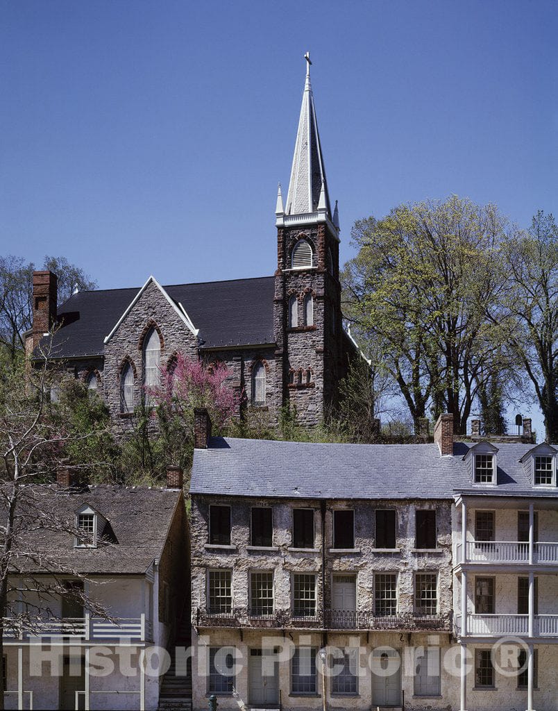Harpers Ferry, WV Photo - Headquarters and psychological mid-point of the Appalachian Trail, Harpers Ferry, West Virginia