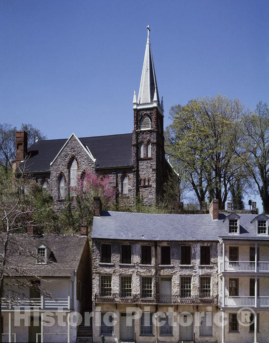Harpers Ferry, WV Photo - Headquarters and psychological mid-point of the Appalachian Trail, Harpers Ferry, West Virginia
