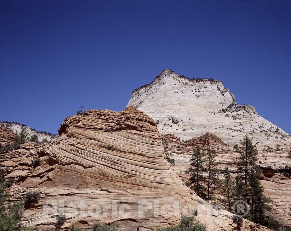 Zion National Park, UT Photo - Cliffs of Zion National Park, Utah