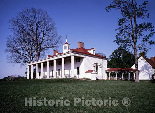 Photo - George Washington's estate, Mount Vernon, Virginia- Fine Art Photo Reporduction