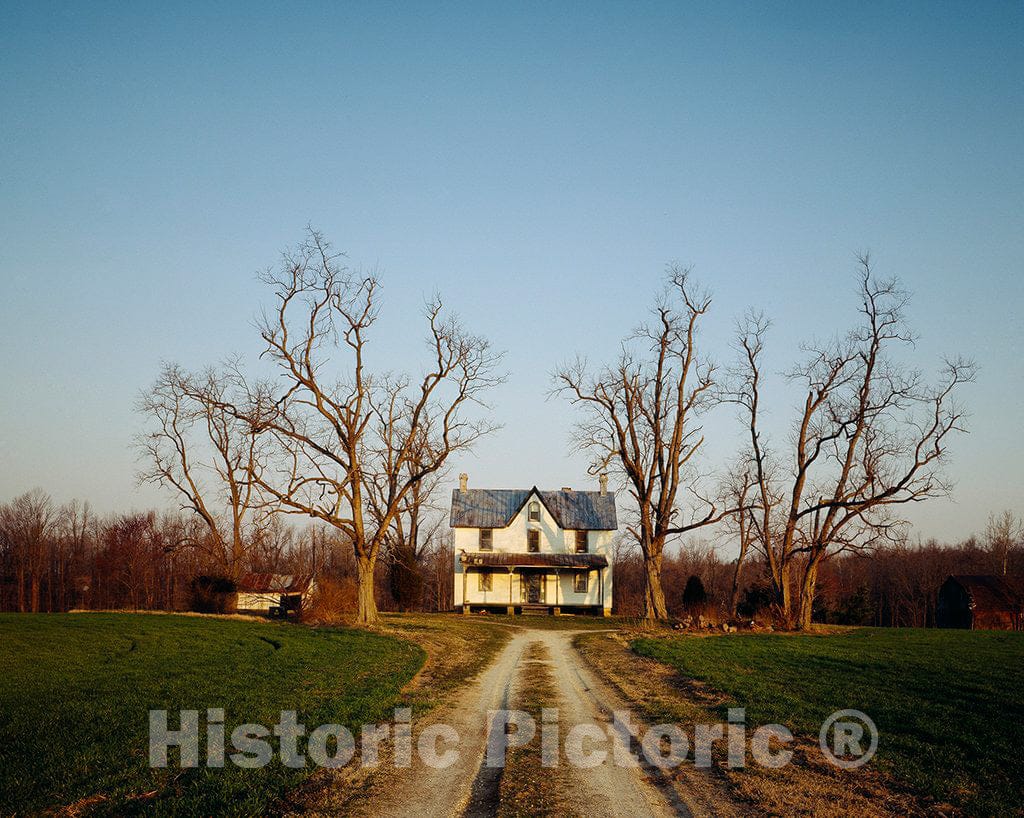 Photo - Abandoned Home in Rural Maryland- Fine Art Photo Reporduction