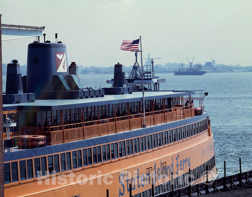 Photo - Staten Island Ferry Boat, New York, New York- Fine Art Photo Reporduction