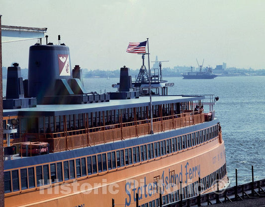 Photo - Staten Island Ferry Boat, New York, New York- Fine Art Photo Reporduction