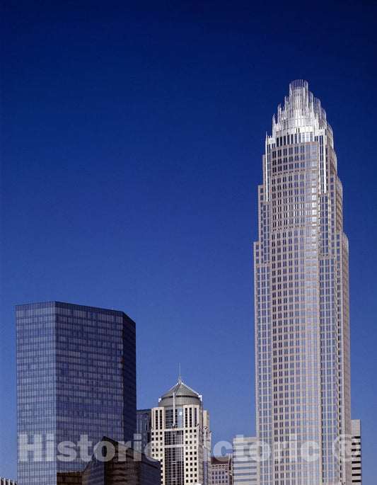 Charlotte, NC Photo - Tall Buildings, Charlotte, North Carolina