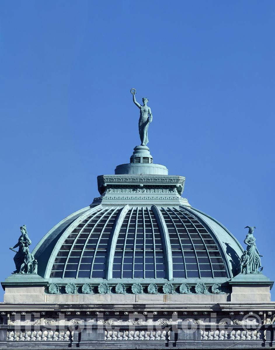 Photo - Detail of Memorial Hall Built for The 1876 Centennial Exposition in Philadelphia, Pennsylvania- Fine Art Photo Reporduction