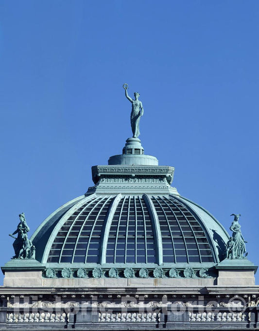 Photo - Detail of Memorial Hall Built for The 1876 Centennial Exposition in Philadelphia, Pennsylvania- Fine Art Photo Reporduction