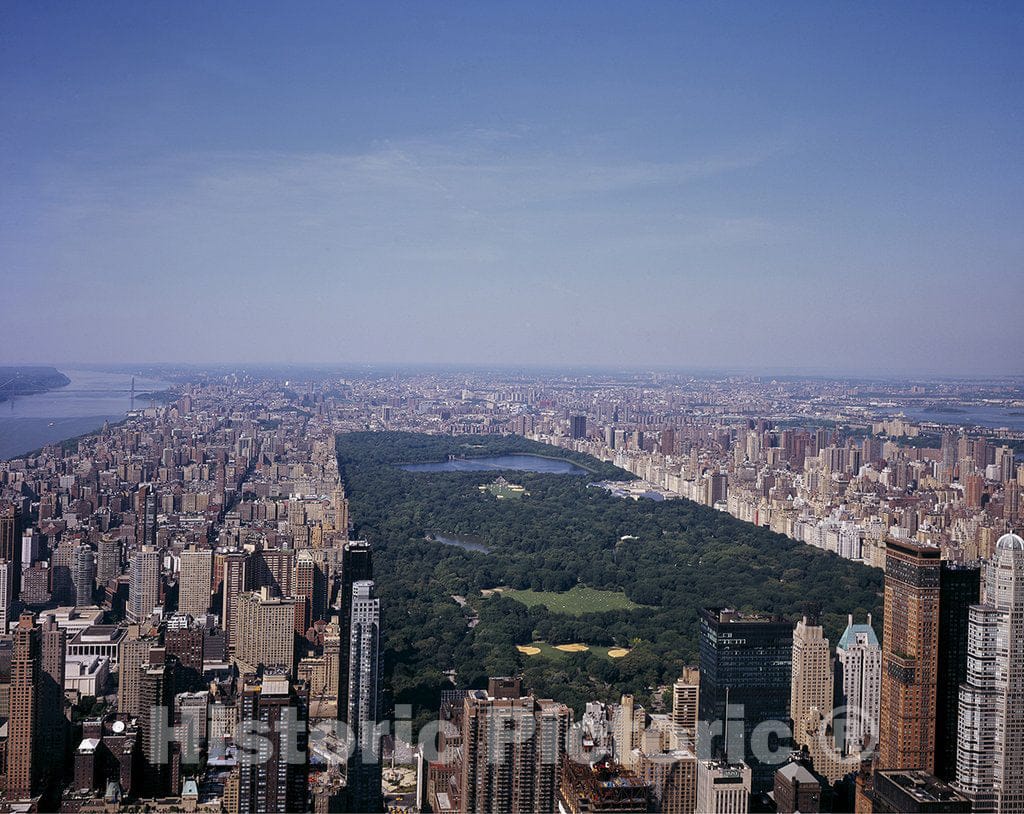 New York, NY Photo - Central Park Vista, New York, New York