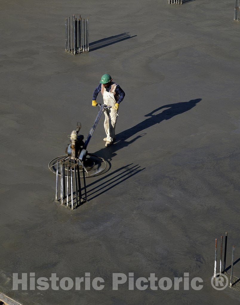 United States Photo - Cement Worker