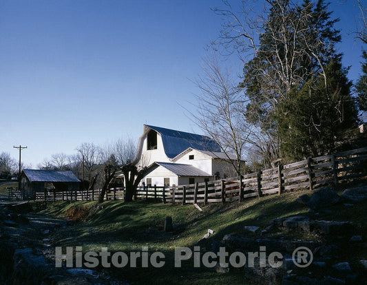 Tennessee Photo - Rural TN Farm Scene