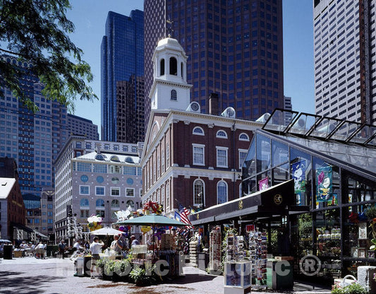 Boston, MA Photo - Faneuil Hall, Boston, Massachusetts