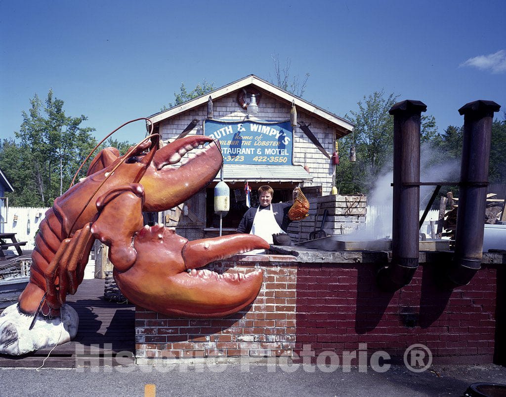 Hancock, ME Photo - Ruth and Wimpy's Lobster Stand in Hancock, Maine