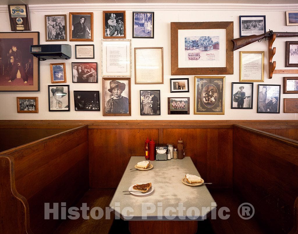 Photo - Small Restaurant Where Elvis ate When he was Growing up in Tupelo, Mississippi- Fine Art Photo Reporduction
