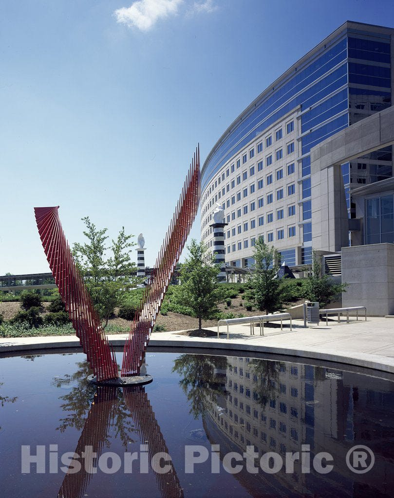 New Carrollton, MD Photo - Internal Revenue Service's Financial Services Center Building in The Maryland subarbs of Washington, D.C.