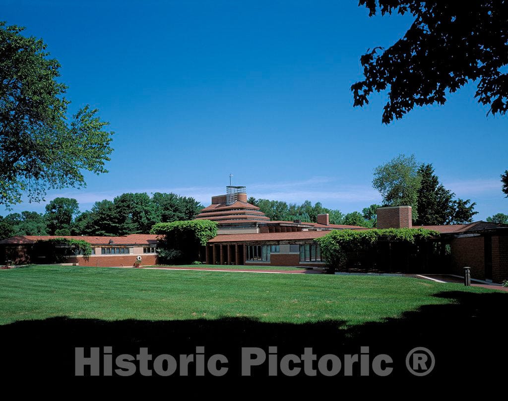 Photo - Frank Lloyd Wright Designed House Wingspread in Racine, Wisconsin- Fine Art Photo Reporduction