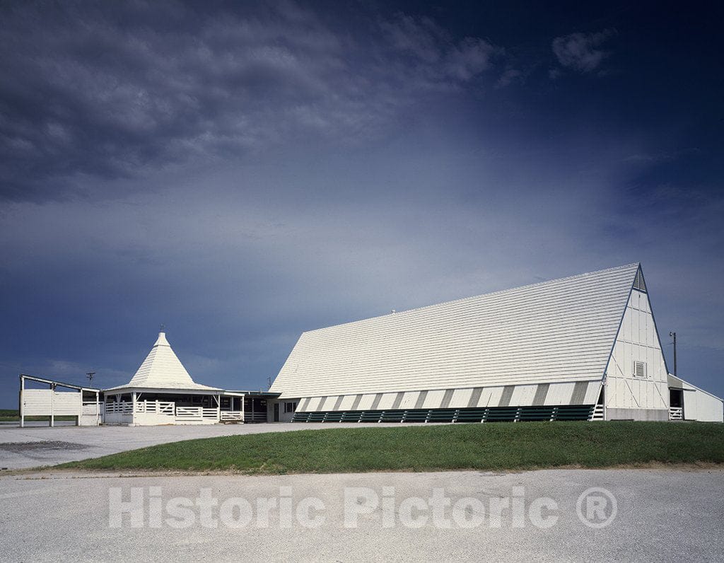 Iowa Photo - Pig Farm in Rural Iowa