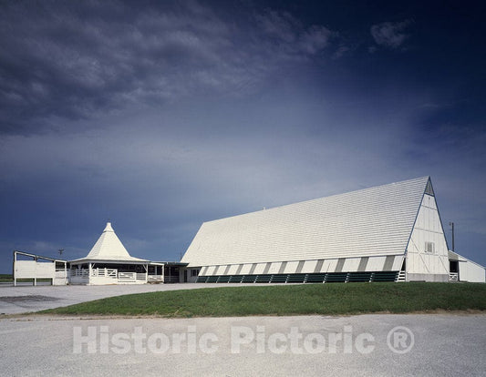 Iowa Photo - Pig Farm in Rural Iowa