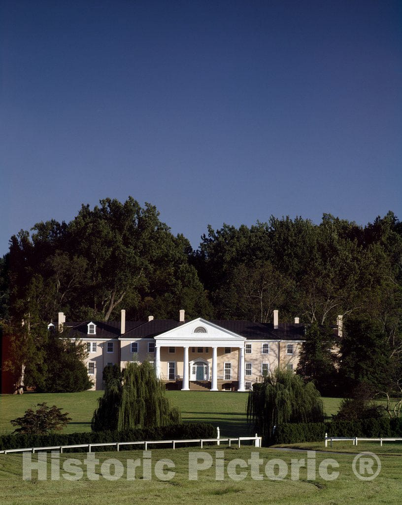 Orange, VA Photo - Historic View of Montpelier, Orange, Virginia