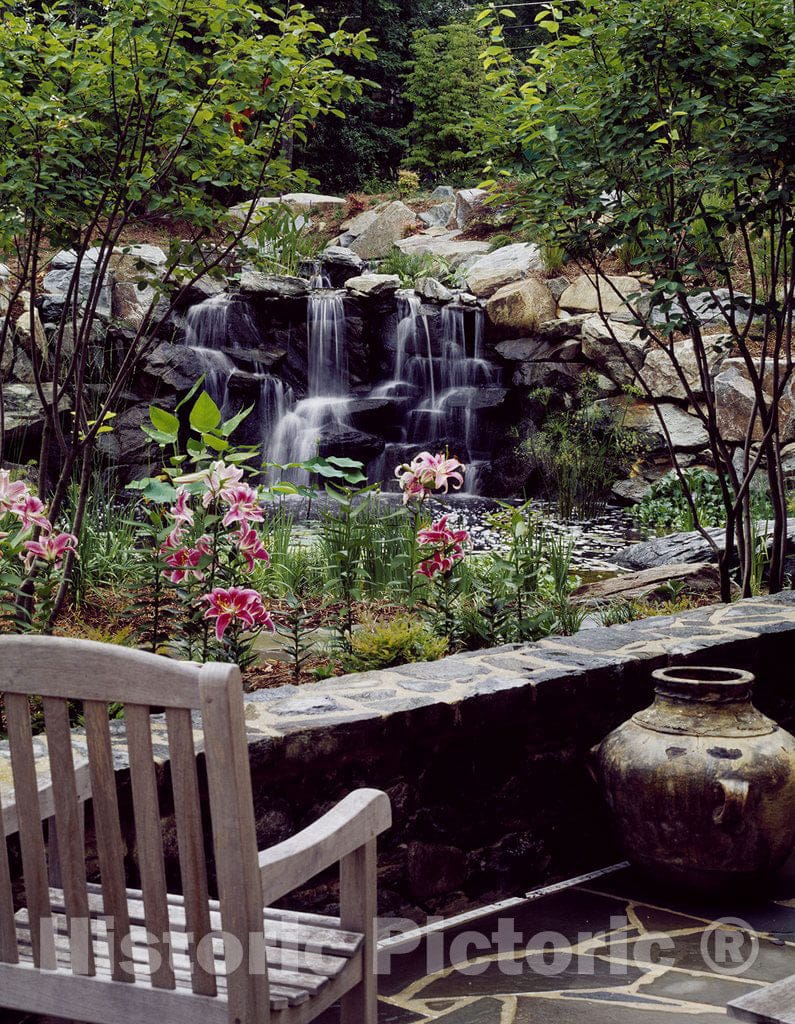 Virginia Photo - Detail of a Garden in Virginia