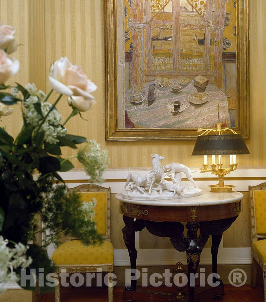 Photo - Architectural Details in The Residence of The Ambassador of France, Washington, D.C.- Fine Art Photo Reporduction
